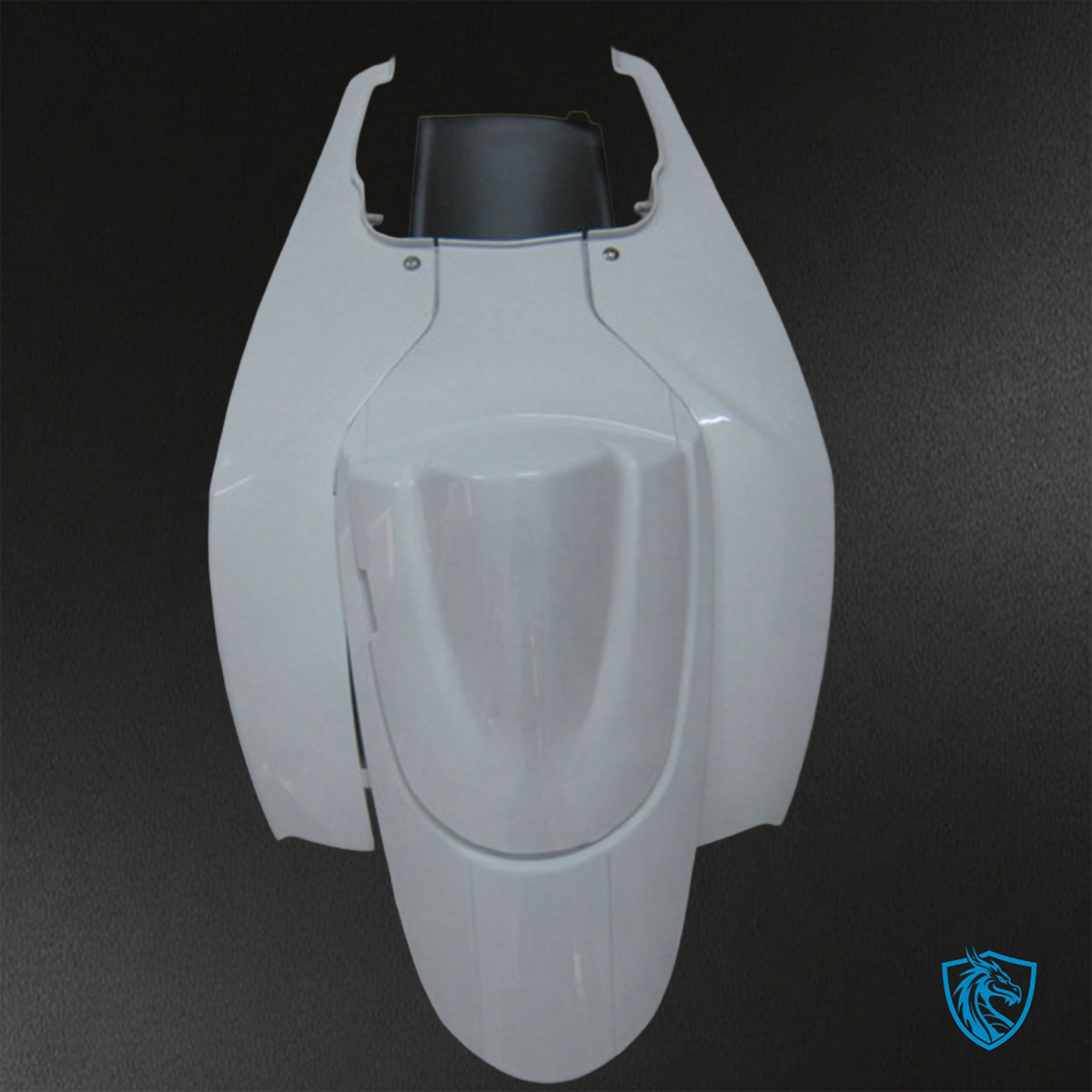 Suzuki GSX-R600/750 (2006-2007) White & Black Lucky Strike - Custom ABS Fairing Kit