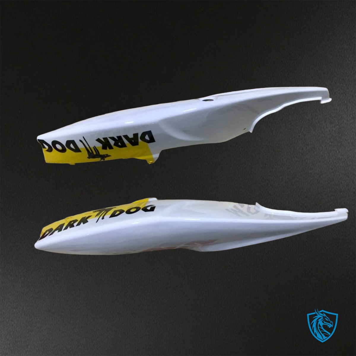 Suzuki GSX-R600/750 (2006-2007) White & Black - Replacement Motorcycle Fairings Kit