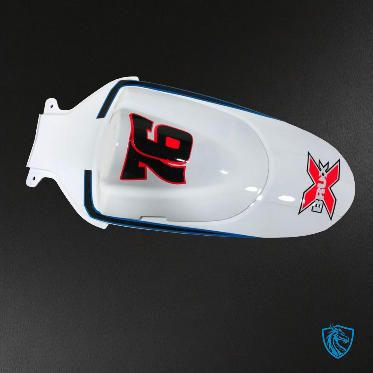 Suzuki GSX-R600/750 (2006-2007) White & Black - Replacement Motorcycle Fairings Kit