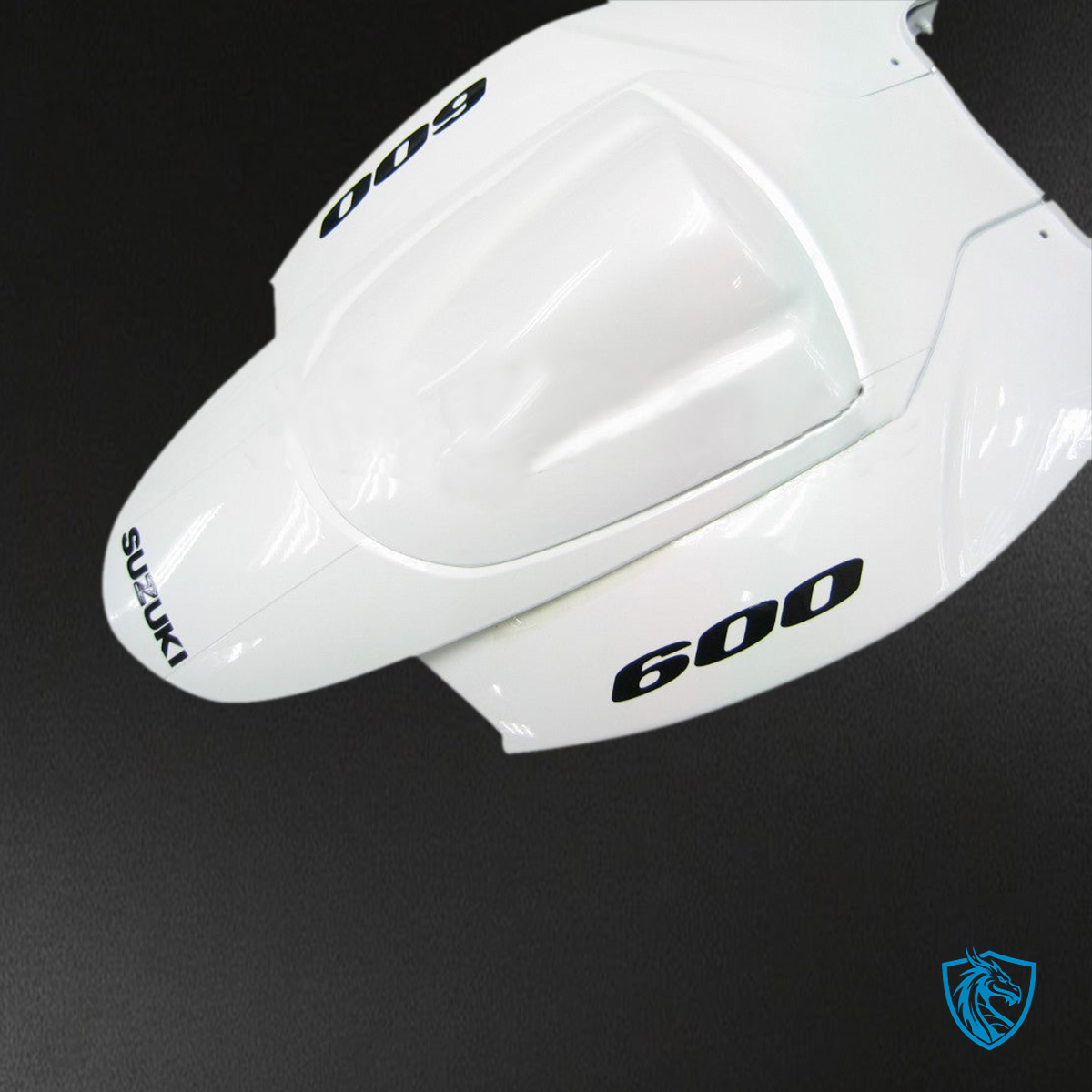 Suzuki GSXR 600-750 (2006-2007) White Generic - MERGEment Motorcycle Fairings Kit