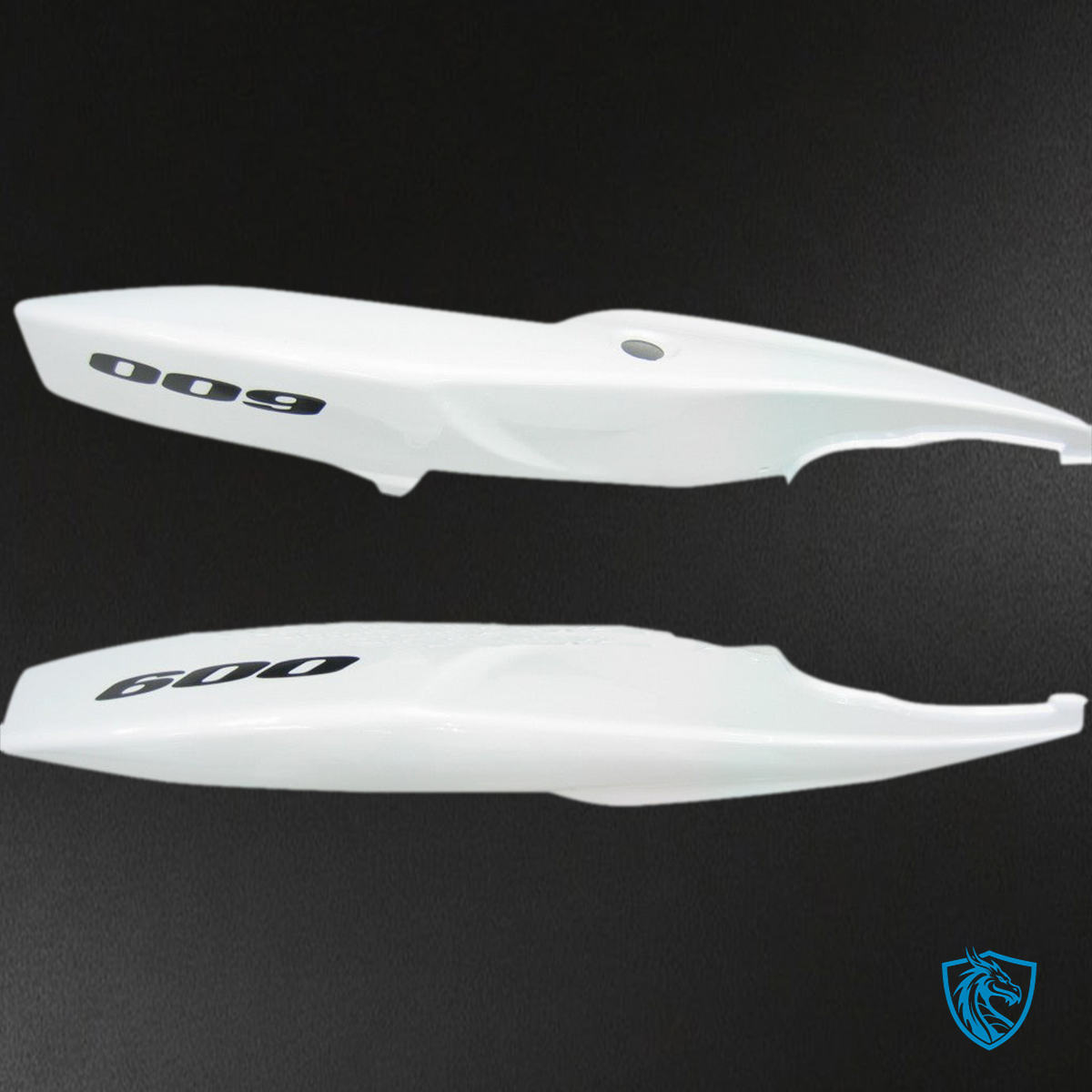 Suzuki GSXR 600-750 (2006-2007) White Generic - MERGEment Motorcycle Fairings Kit