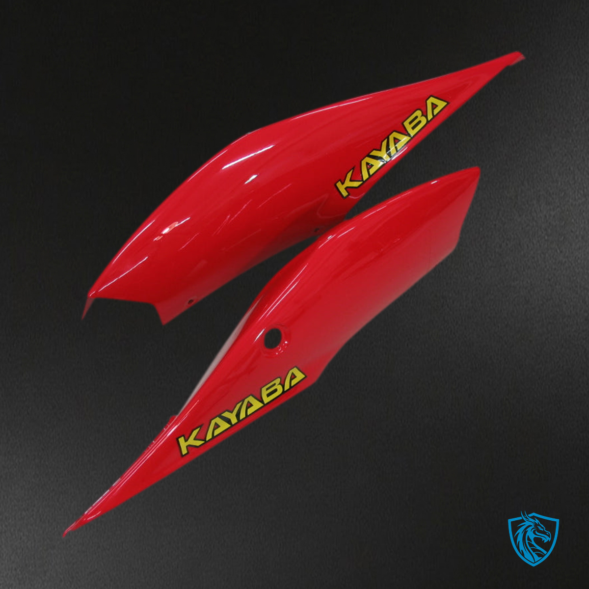 Suzuki GSXR 600-750 (2006-2007) White & Red Lucky Strike Fairing Kit | ABS Bodywork