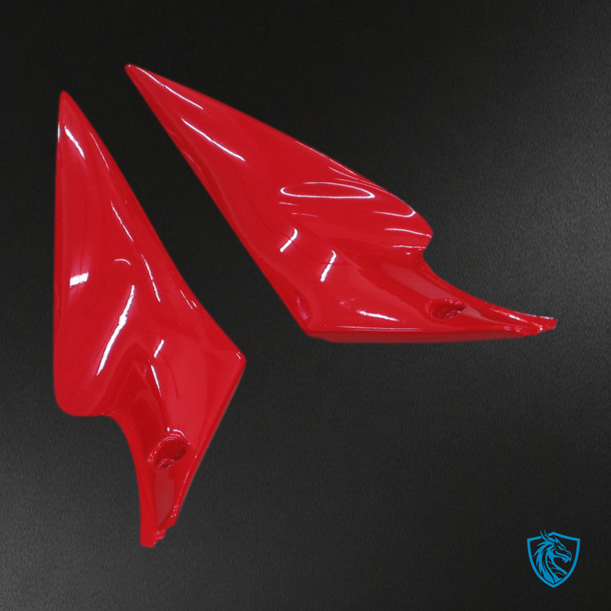 Suzuki GSXR 600-750 (2006-2007) White & Red Lucky Strike Fairing Kit | ABS Bodywork