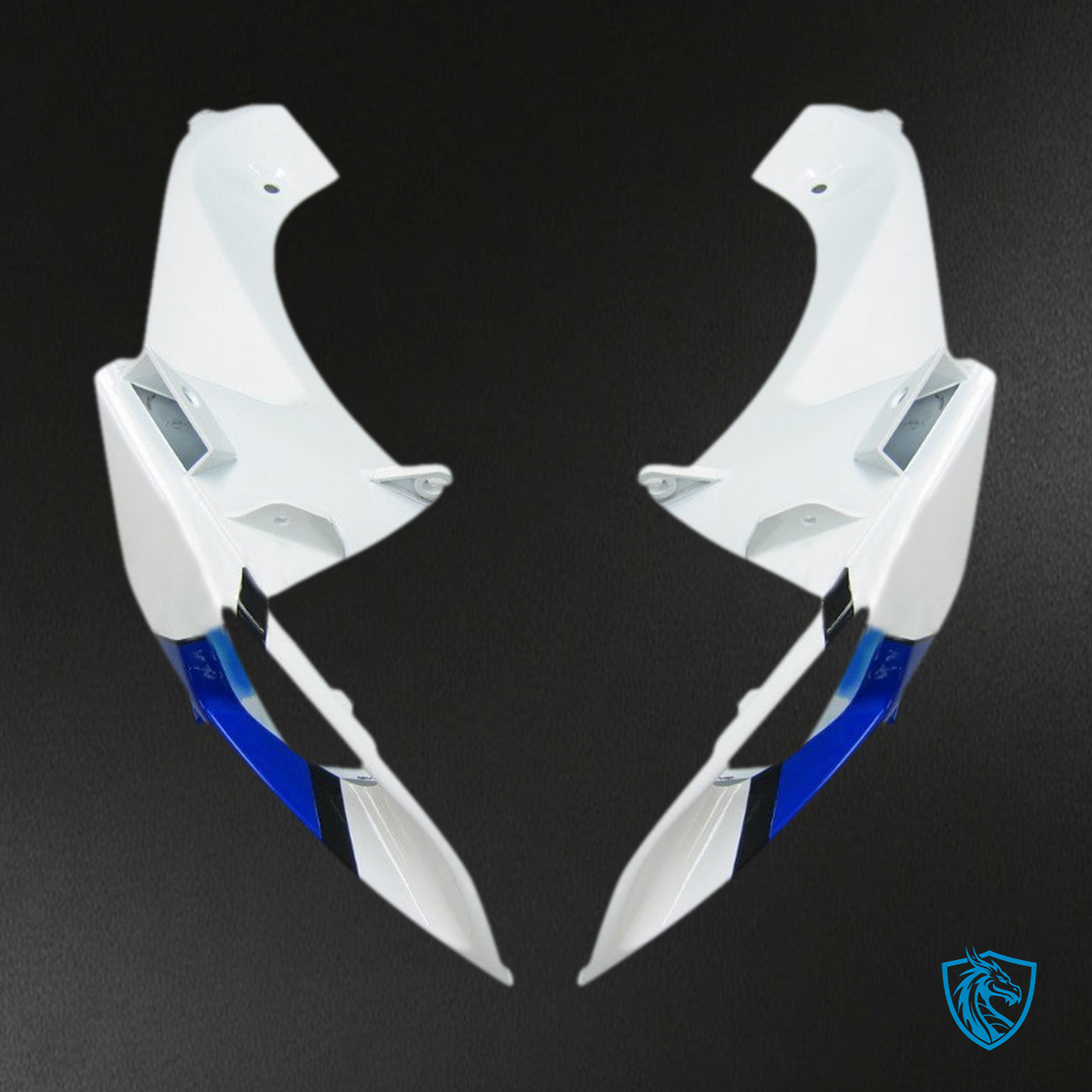 Suzuki GSXR 600-750 (2006-2007) White & Blue Jordan - Custom ABS Fairing Kit