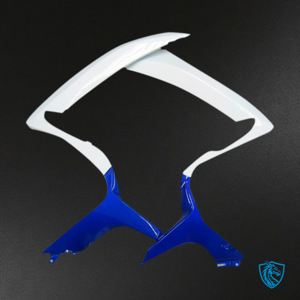Suzuki GSXR 600-750 (2006-2007) White & Blue Jordan - Custom ABS Fairing Kit