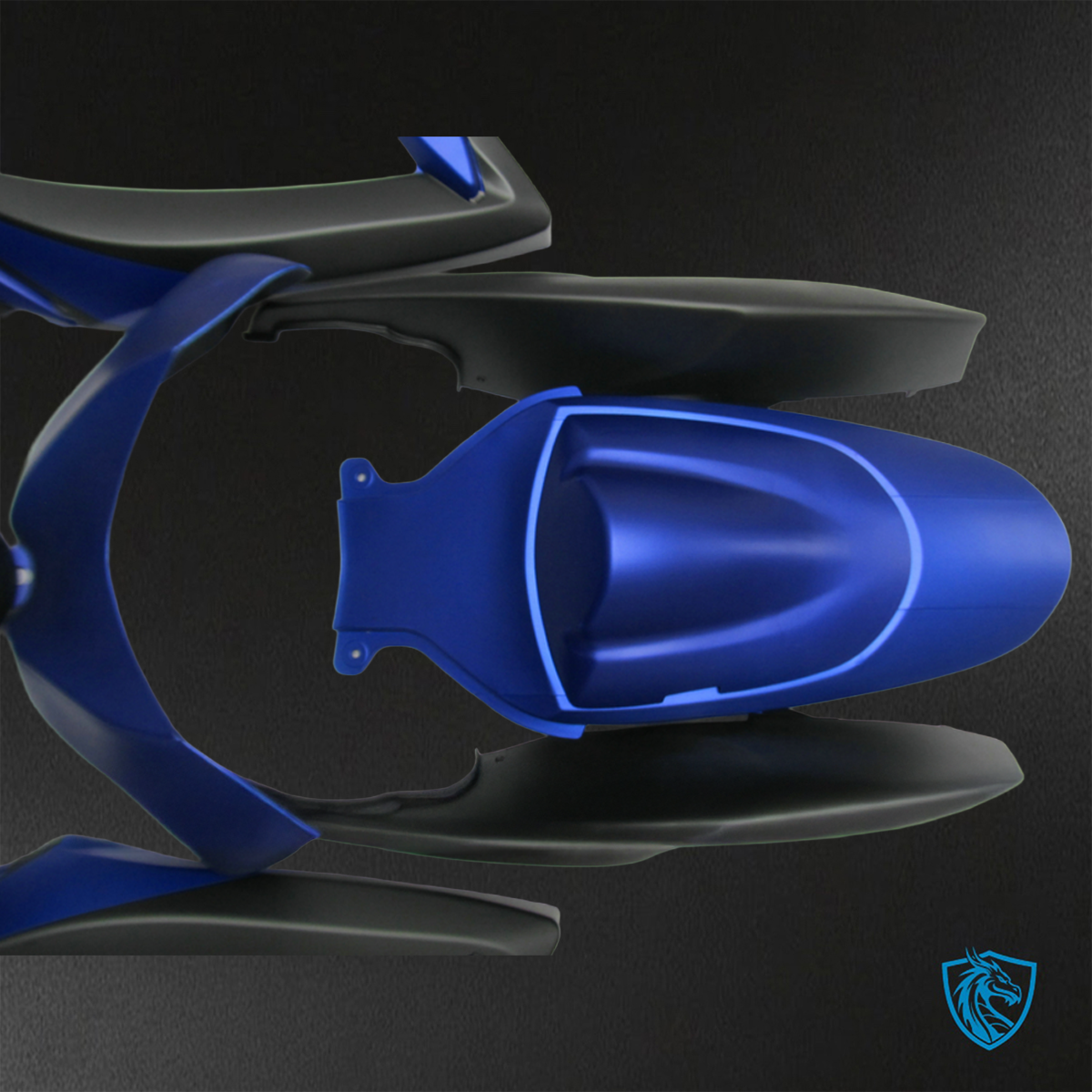 Suzuki GSX-R600/750 (2006-2007) Matte Blue - Custom ABS Fairing Kit