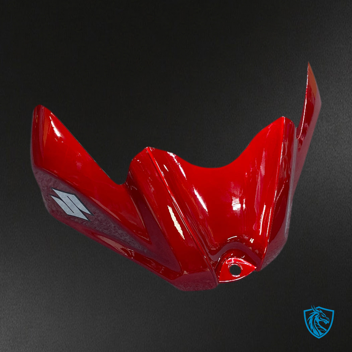 Suzuki GSXR 600-750 (2008-2010) Black, Red & Silver Generic Fairing Kit | ABS Bodywork