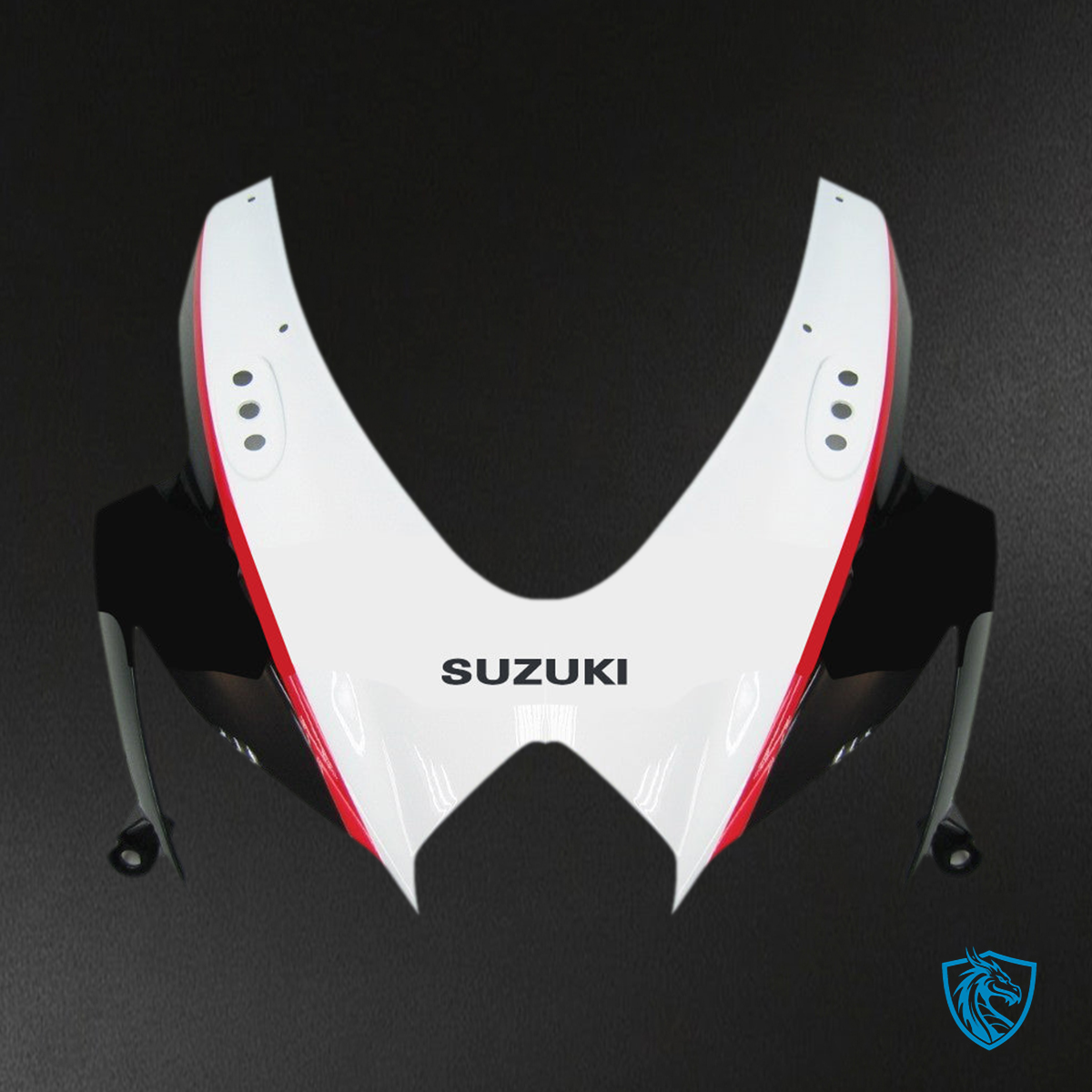 Suzuki GSXR 600-750 (2008-2010) Black & White GSXR Generic - Custom ABS Fairing Kit