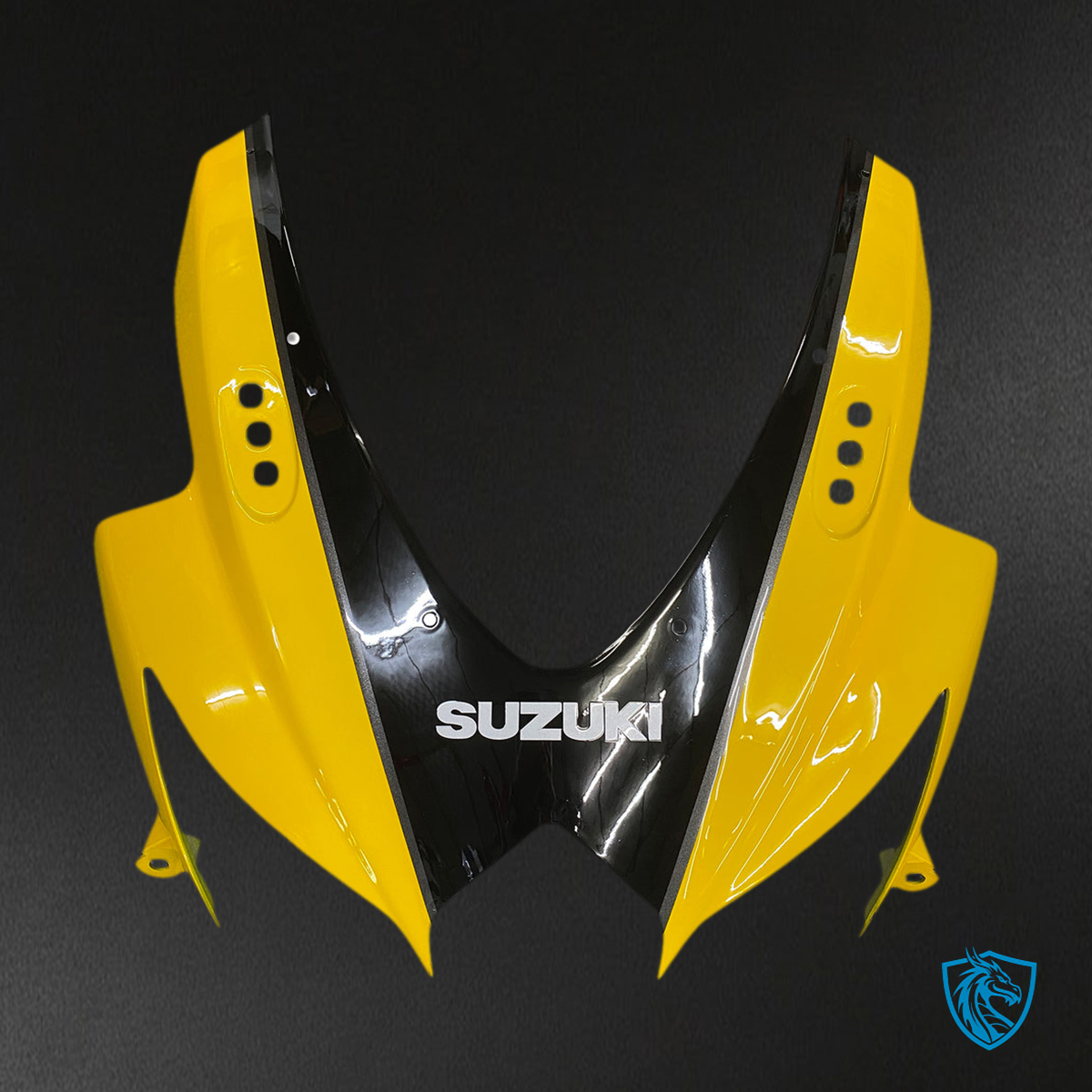 Suzuki GSXR 600-750 (2008-2010) Black & Yellow GSXR Generic - Custom ABS Fairing Kit
