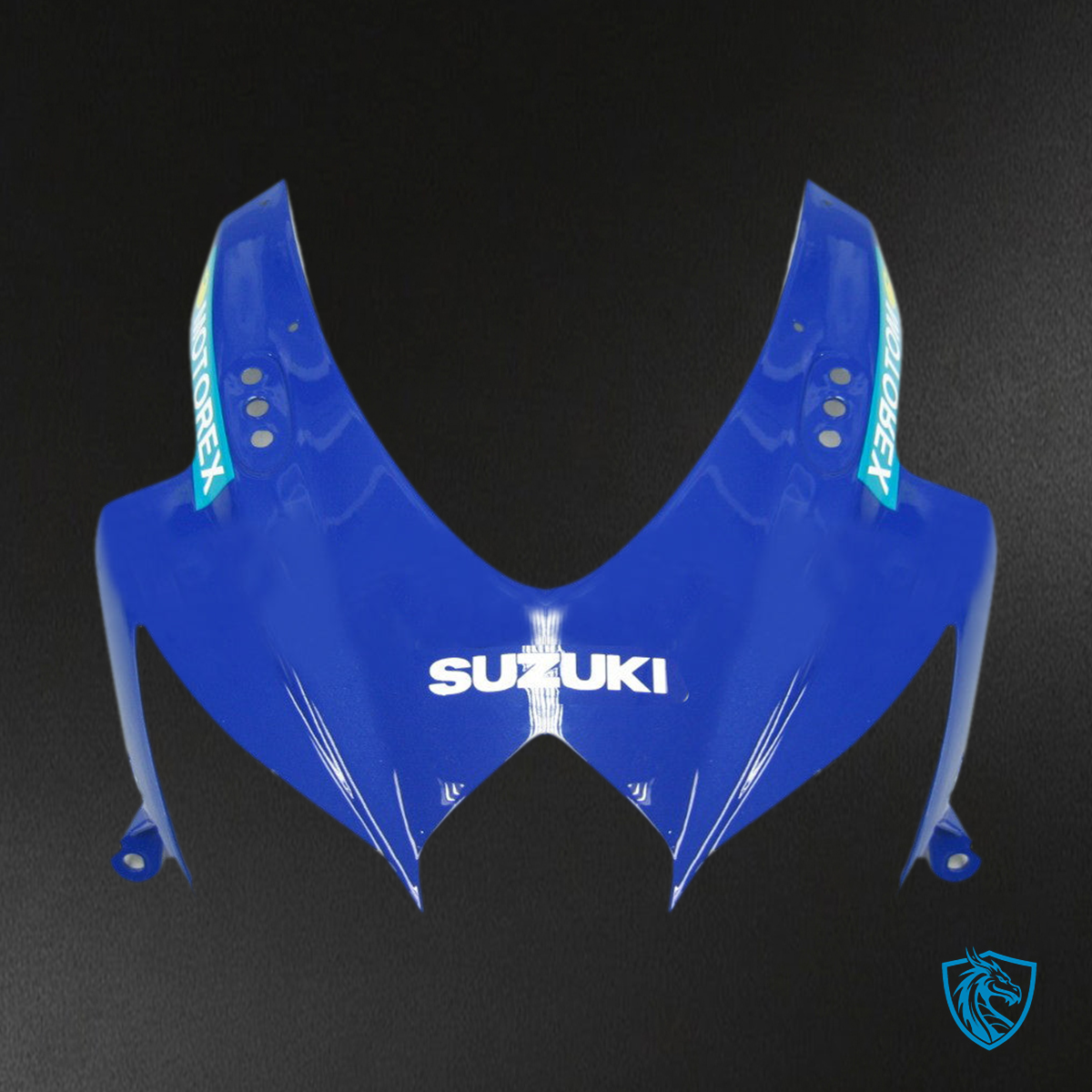 Suzuki GSXR 600-750 (2008-2010) Blue & White Rockstar Malkita - MERGEment Motorcycle Fairings Kit