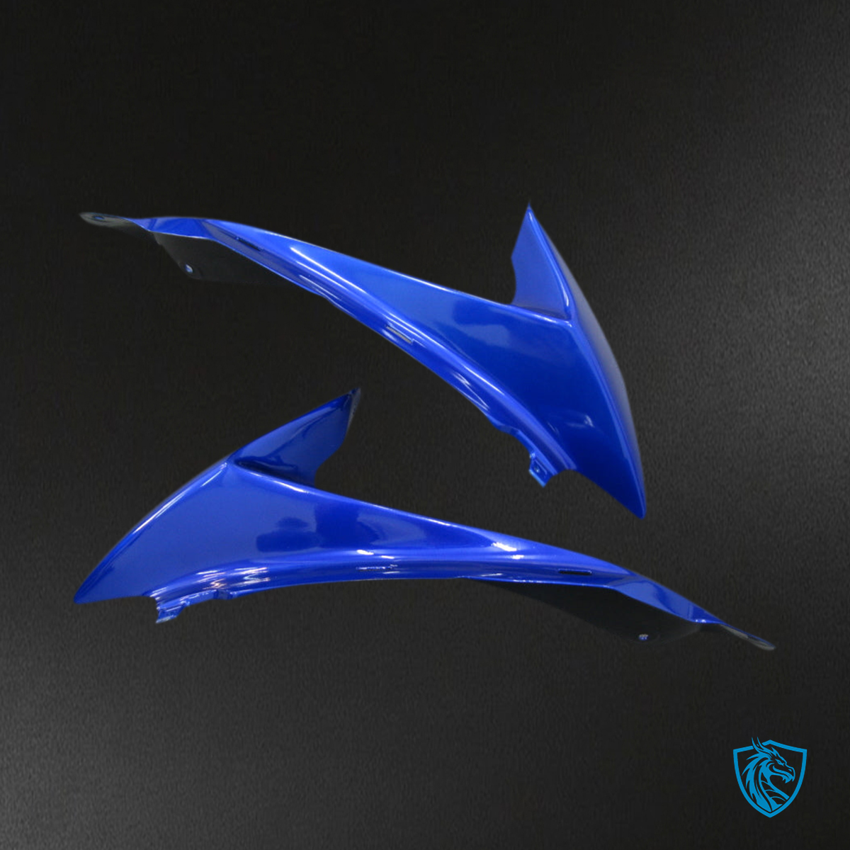 Suzuki GSXR 600-750 (2008-2010) White & Blue Racing Generic - Custom ABS Fairing Kit