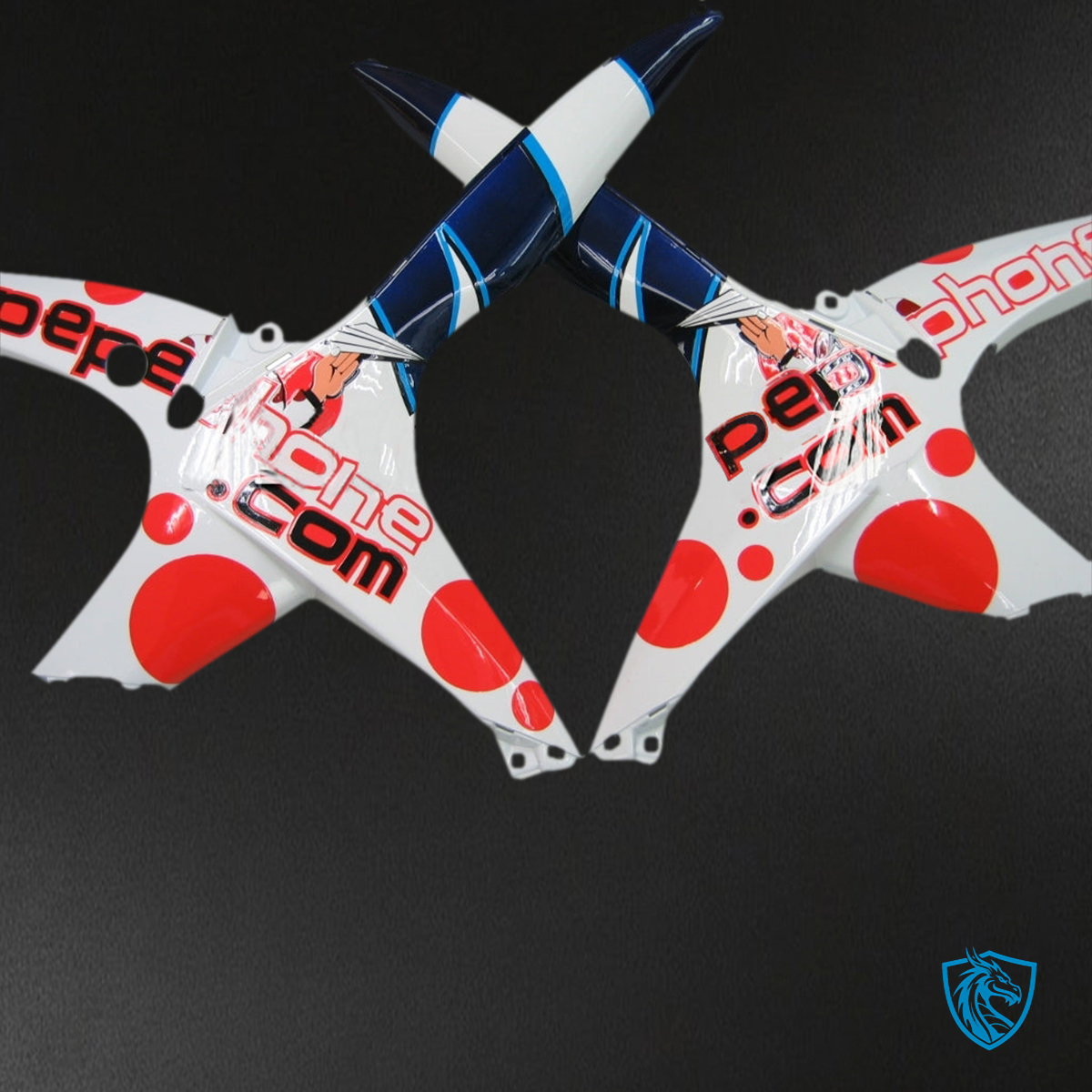 Suzuki GSXR 600-750 (2008-2010) Multicolor Pepephone Fairing Kit - Aftermarket ABS Bodywork