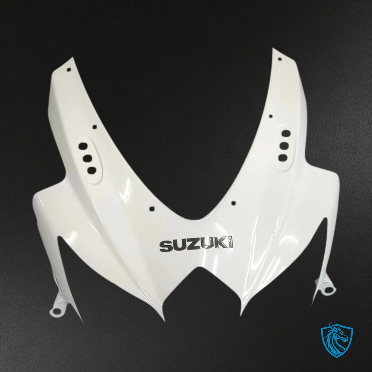 Suzuki GSXR 600-750 (2008-2010) White & Black Generic - Custom ABS Fairing Kit