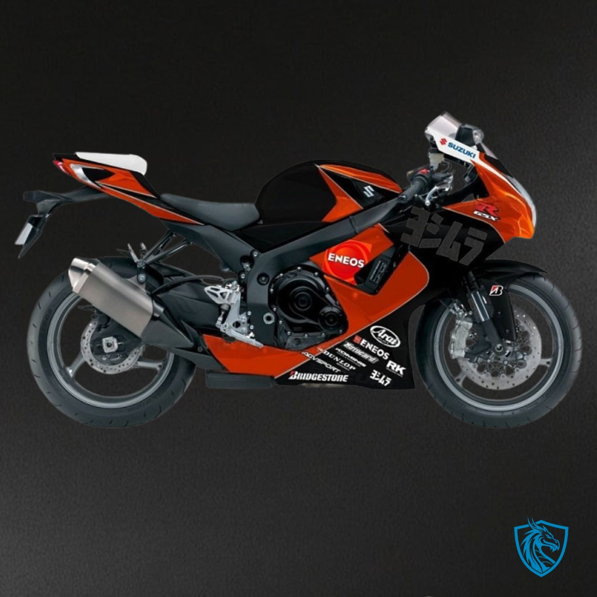 Suzuki GSXR600/750 (2011-2019) Black & Red - Custom ABS Fairing Kit