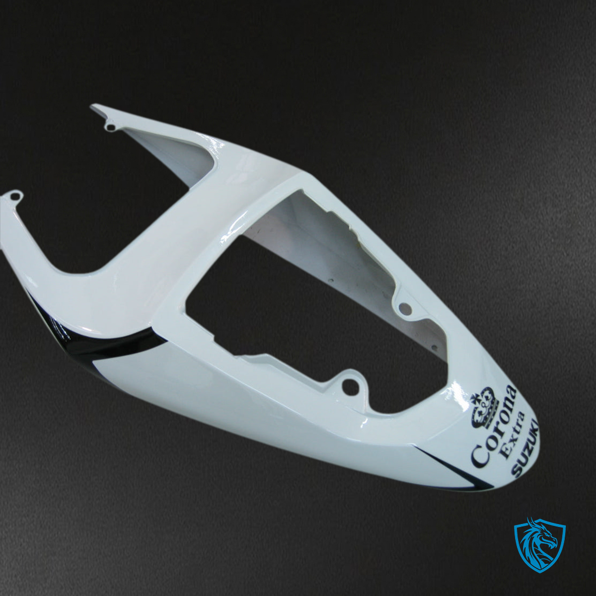 Suzuki GSXR 600-750 (2004-2005) White Alstare Corona Fairing Kit - Aftermarket ABS Bodywork