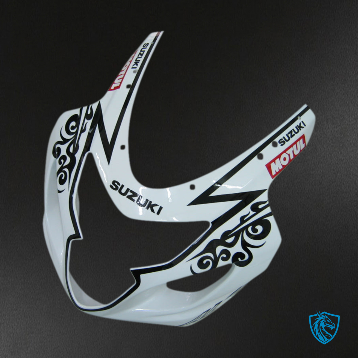 Suzuki GSXR 600-750 (2004-2005) White Alstare Corona Fairing Kit - Aftermarket ABS Bodywork
