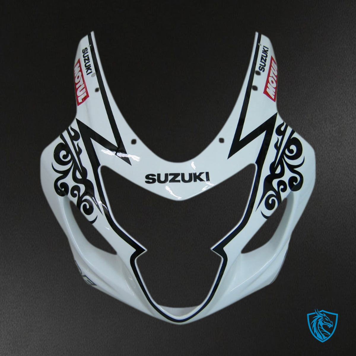Suzuki GSXR 600-750 (2004-2005) White Alstare Corona Fairing Kit - Aftermarket ABS Bodywork