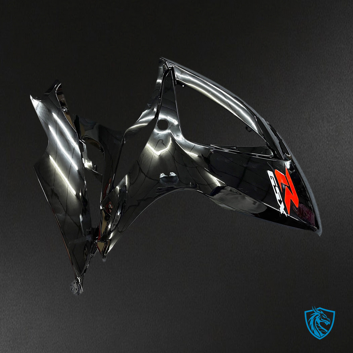 Suzuki GSXR 600-750 (2006-2007) Black & Red - Fairing Kit | ABS Bodywork