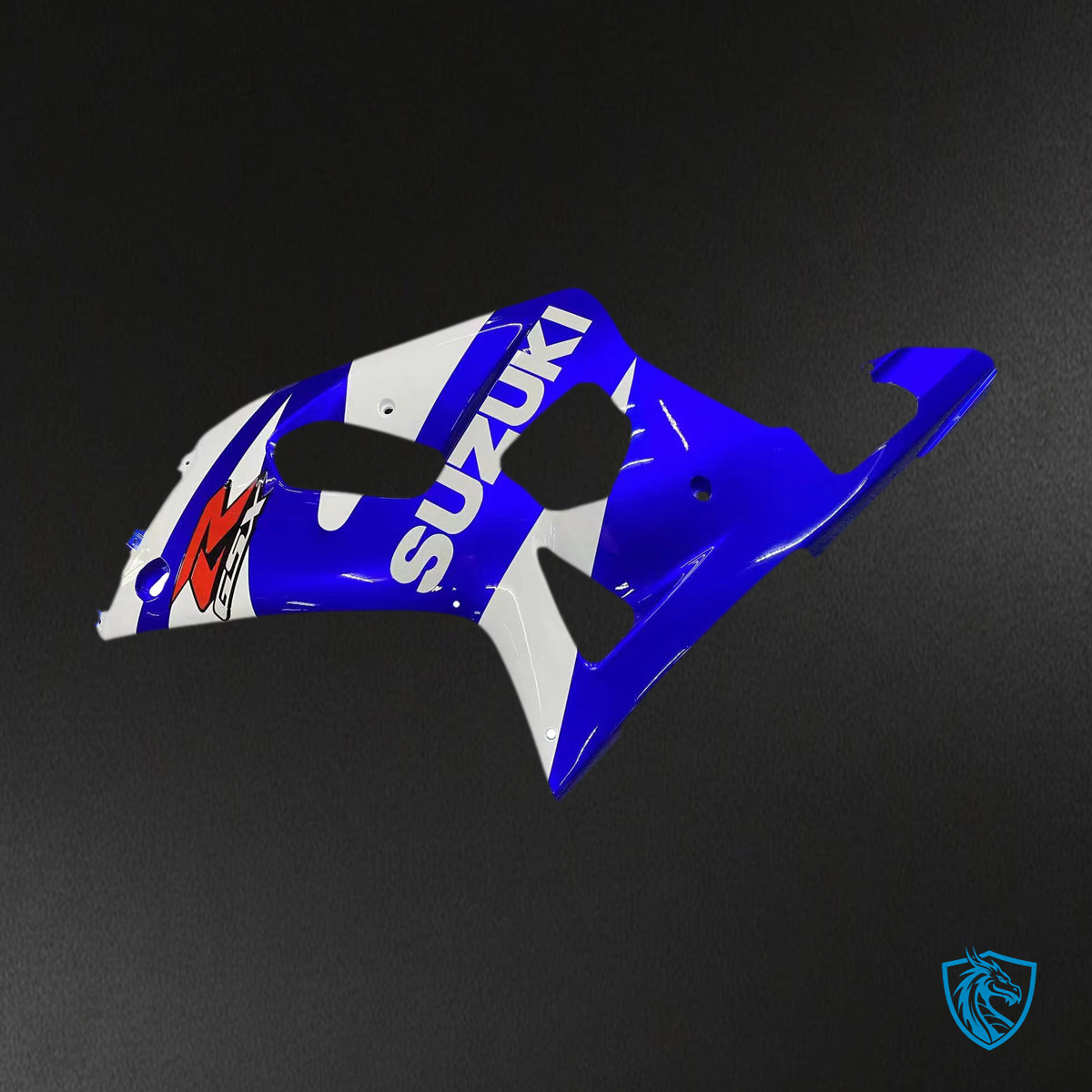 Suzuki GSXR 600 (2001-2003) Blue & White Racing Generic - Fairing Kit | ABS Bodywork