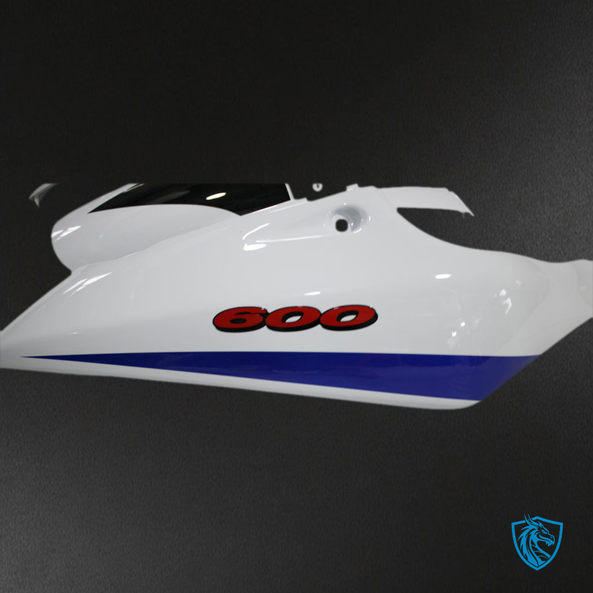 Suzuki GSXR 600 (1996-2000) Blue, White & Black - MERGEment Motorcycle Fairings Kit