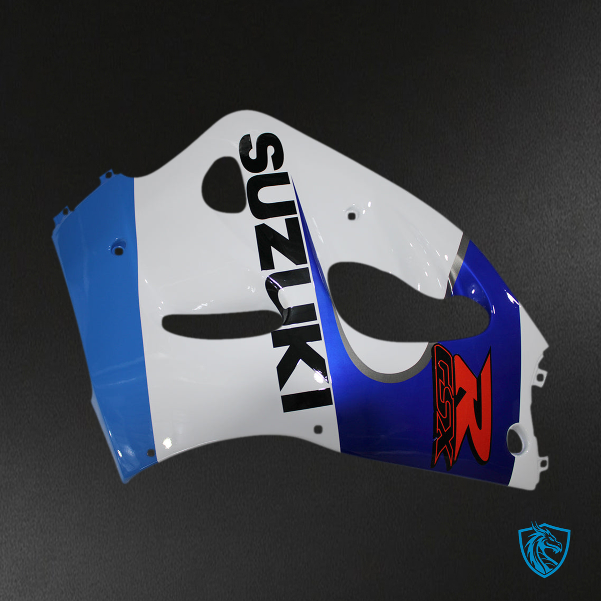Suzuki GSXR 600 (1996-2000) Blue, White & Black - MERGEment Motorcycle Fairings Kit
