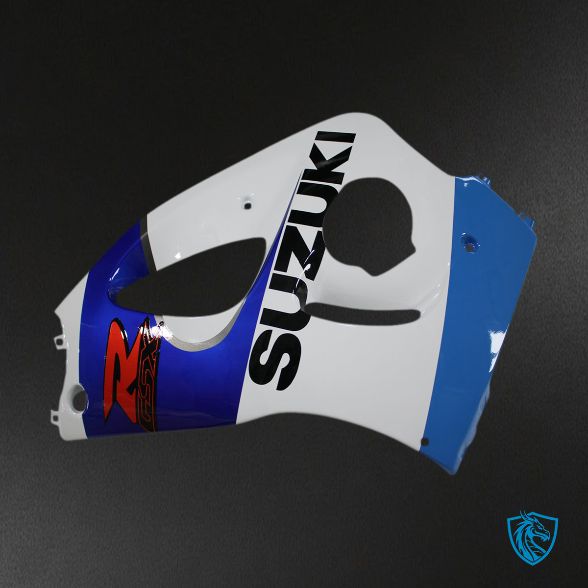 Suzuki GSXR 600 (1996-2000) Blue, White & Black - MERGEment Motorcycle Fairings Kit
