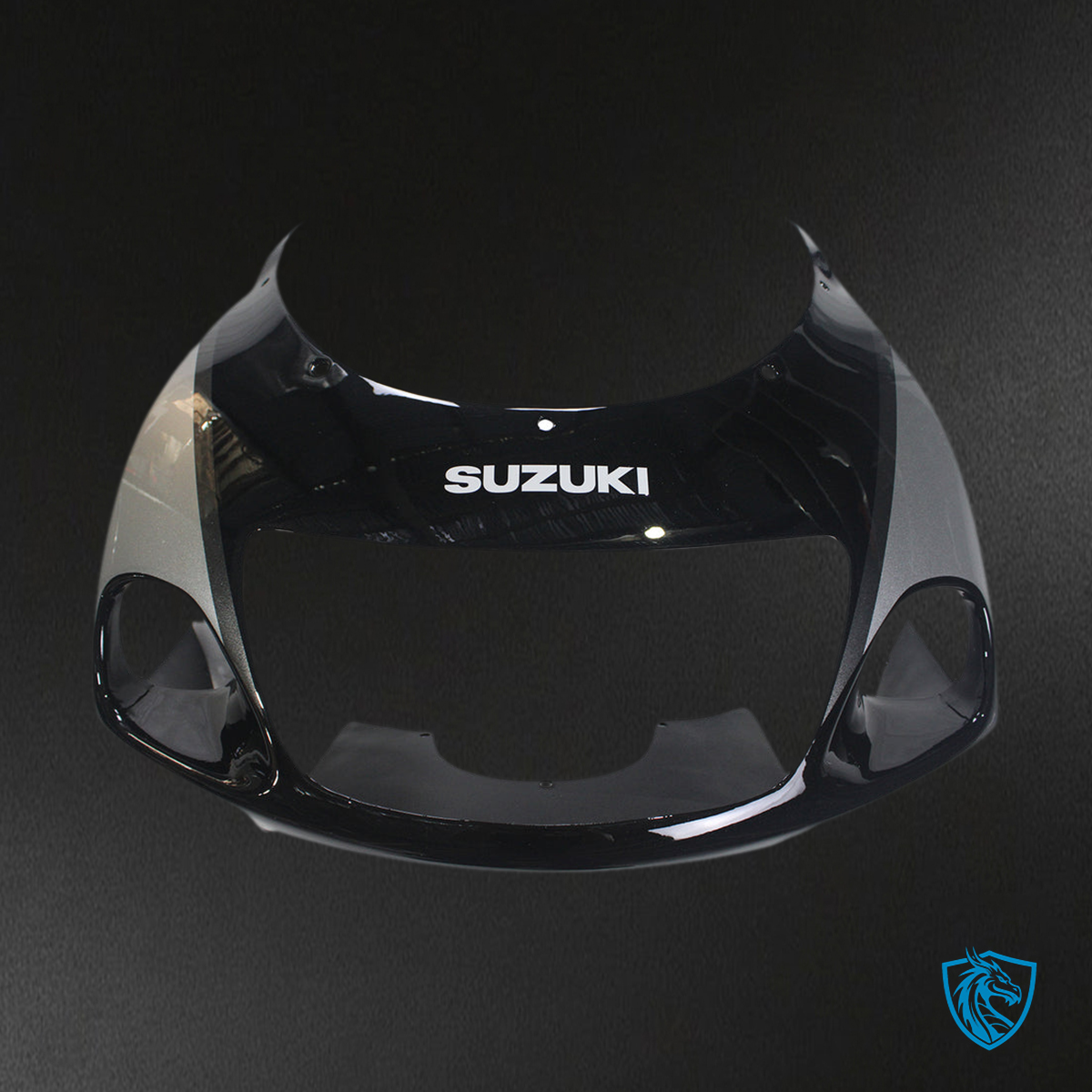 Suzuki GSXR600 (1996-2000) Gloss Black & White Fairing Kit | ABS Bodywork