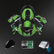 Green, Black & White