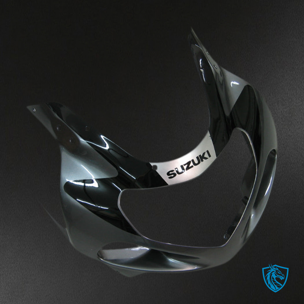Suzuki GSXR 750 (2000-2003) Silver & Black Plastic Fairing Kit | ABS Bodywork