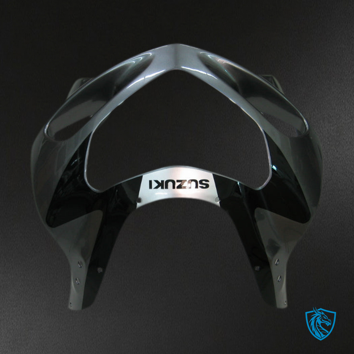 Suzuki GSXR 750 (2000-2003) Silver & Black Plastic Fairing Kit | ABS Bodywork