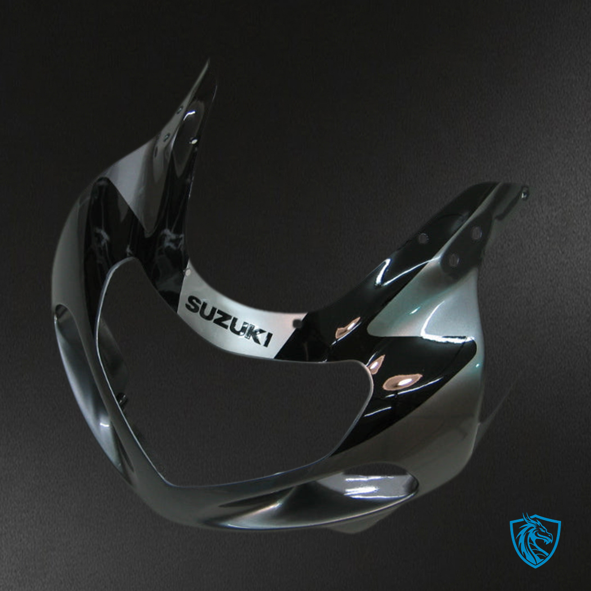 Suzuki GSXR 750 (2000-2003) Silver & Black Plastic Fairing Kit | ABS Bodywork