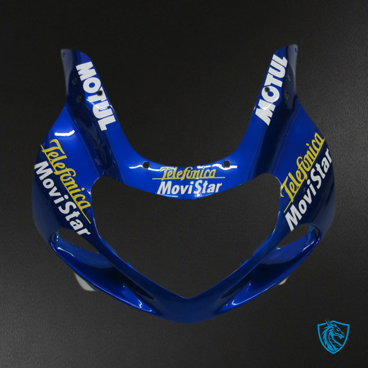 Suzuki GSXR 750 (2000-2003) Gloss Blue, Yellow & White - MERGEment Motorcycle Fairings Kit