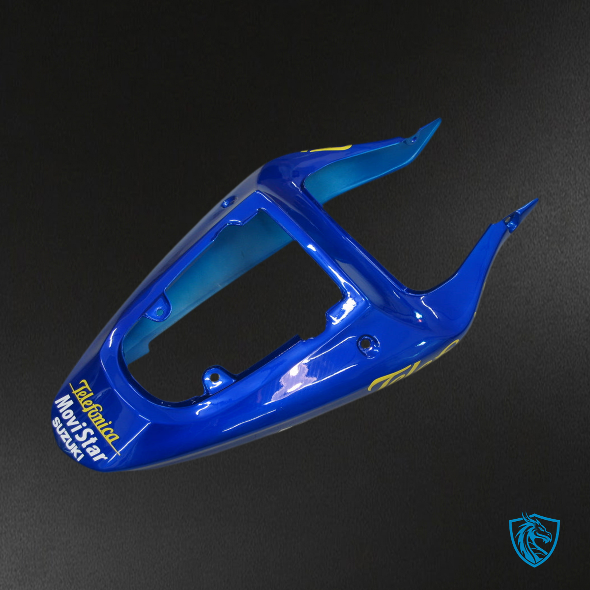 Suzuki GSXR 750 (2000-2003) Gloss Blue, Yellow & White - MERGEment Motorcycle Fairings Kit
