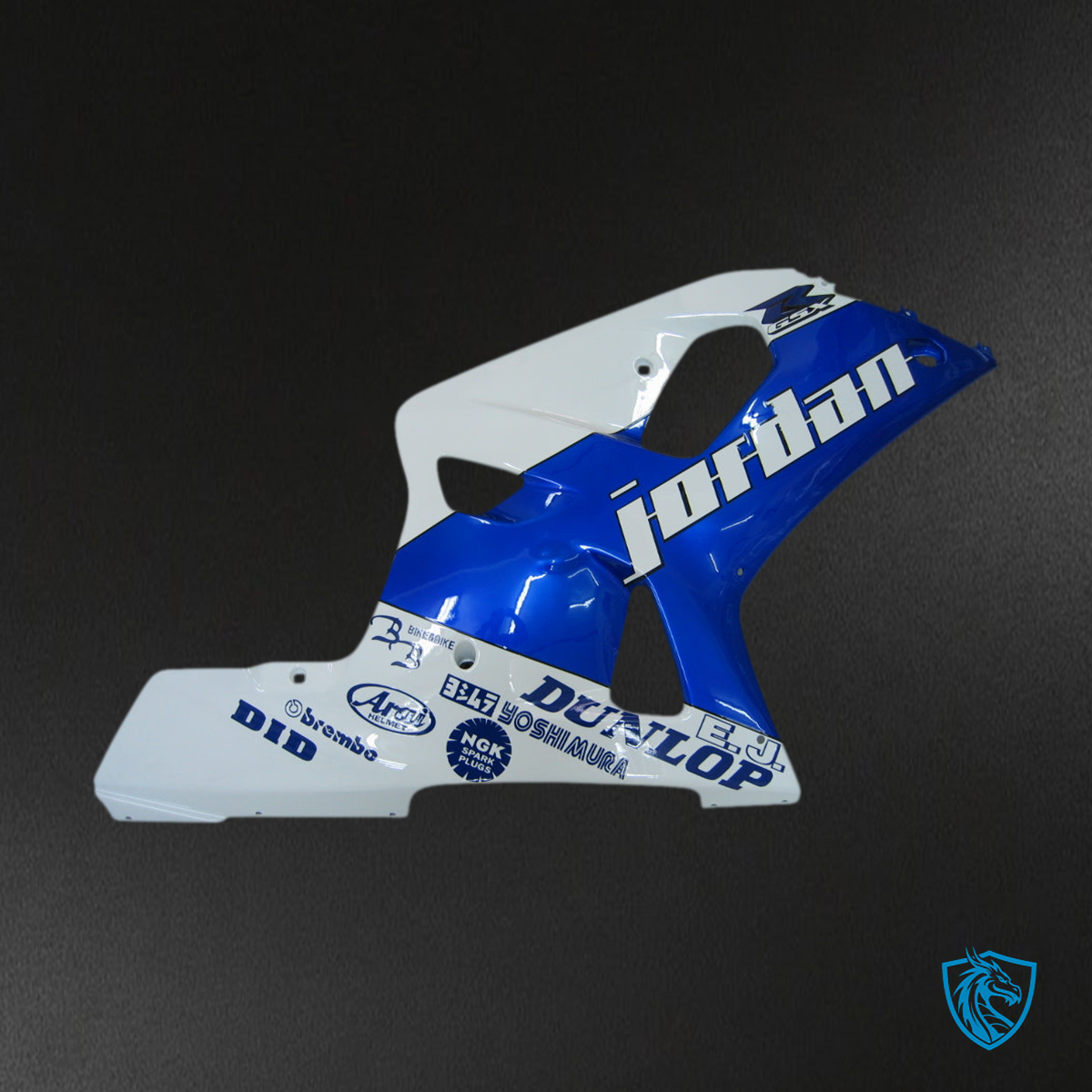 Suzuki GSXR 750 (2000-2003) Blue & White Fairing Kit | ABS Bodywork