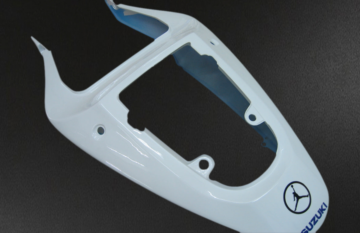 Suzuki GSXR 750 (2000-2003) Blue & White Fairing Kit | ABS Bodywork
