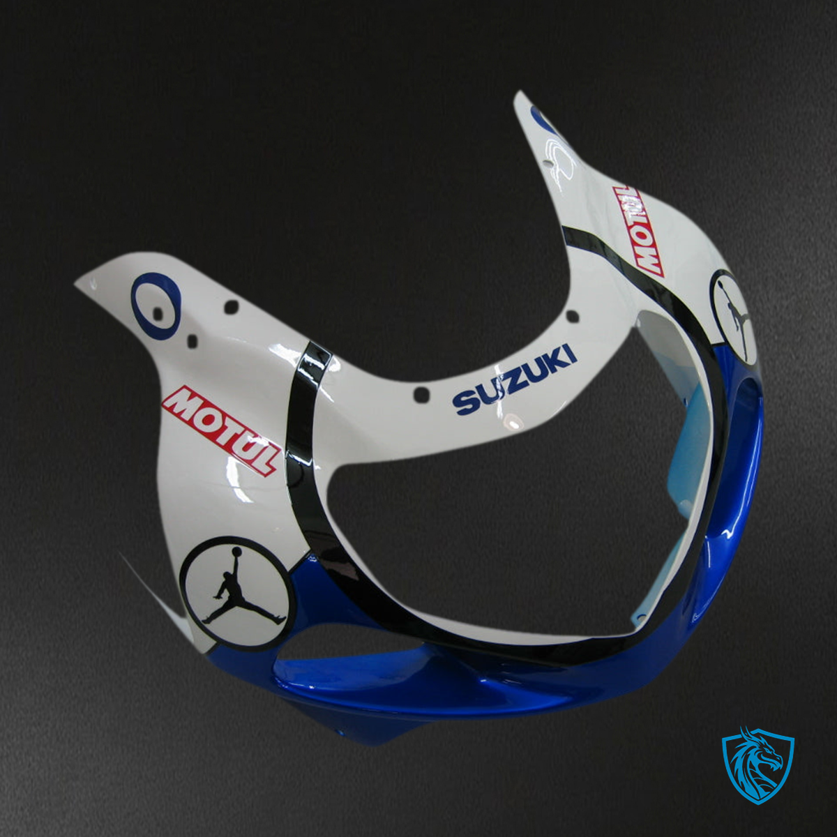 Suzuki GSXR 750 (2000-2003) Blue & White Fairing Kit | ABS Bodywork