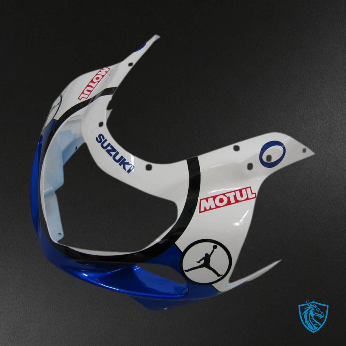 Suzuki GSXR 750 (2000-2003) Blue & White Fairing Kit | ABS Bodywork