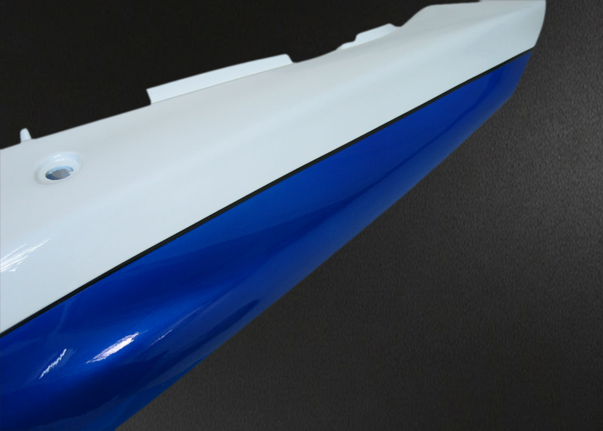 Suzuki GSXR 750 (2000-2003) Blue & White Fairing Kit | ABS Bodywork