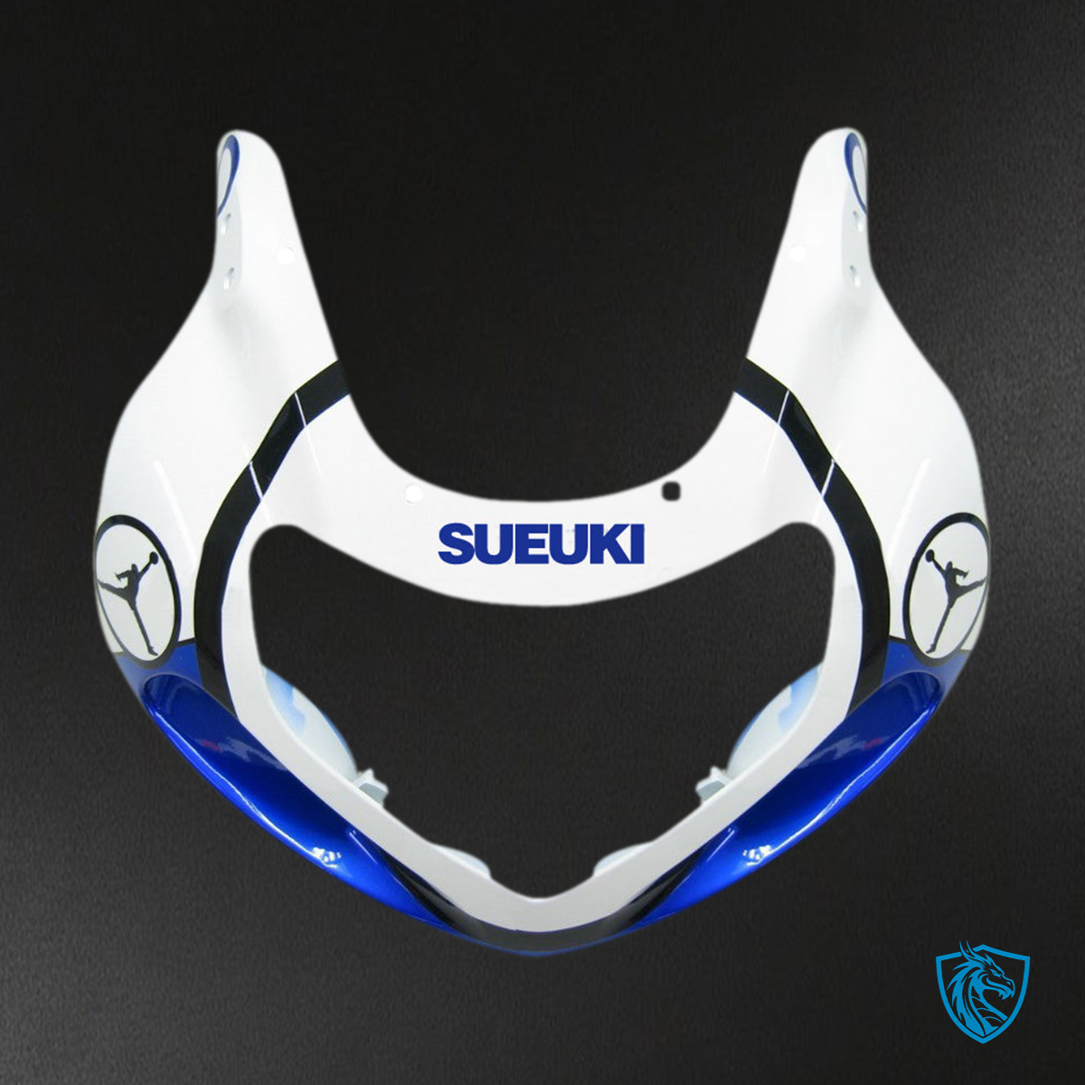 Suzuki GSXR 750 (2000-2003) Blue, White & Black - MERGEment Motorcycle Fairings Kit