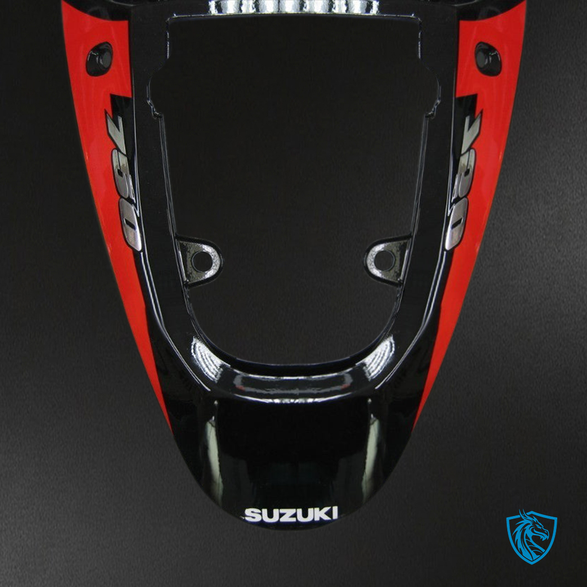 Suzuki GSXR 750 (2000-2003) Gloss Red & Black Fairing Kit - Aftermarket ABS Bodywork