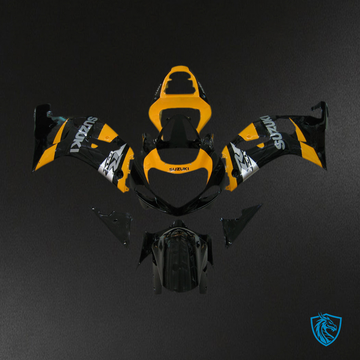 Suzuki GSXR 750 (2000-2003) Black & Yellow Injection - Custom ABS Fairing Kit