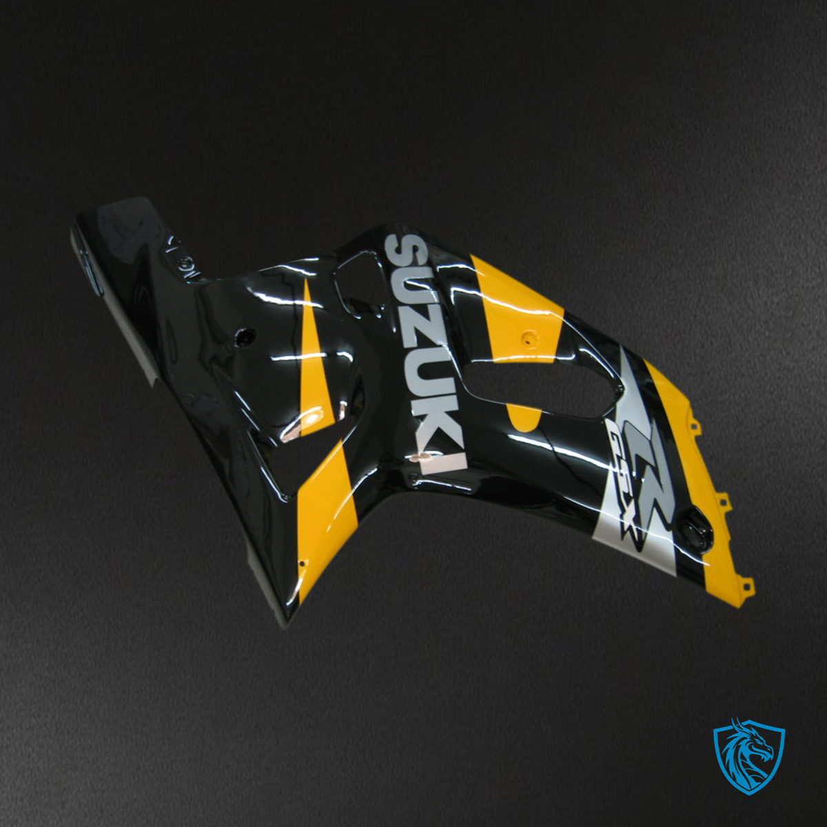 Suzuki GSXR 750 (2000-2003) Black & Yellow Injection - Custom ABS Fairing Kit