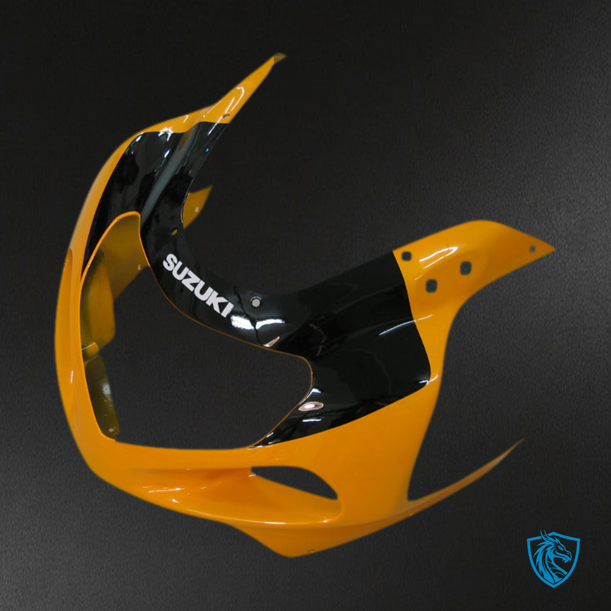 Suzuki GSXR 750 (2000-2003) Gloos Yellow & Black Fairing Kit - Aftermarket ABS Bodywork