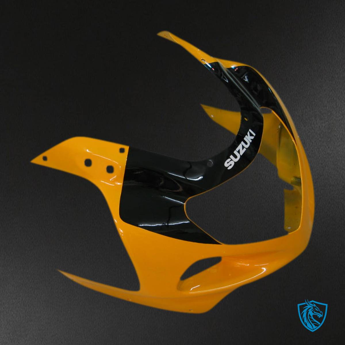 Suzuki GSXR 750 (2000-2003) Gloos Yellow & Black Fairing Kit - Aftermarket ABS Bodywork