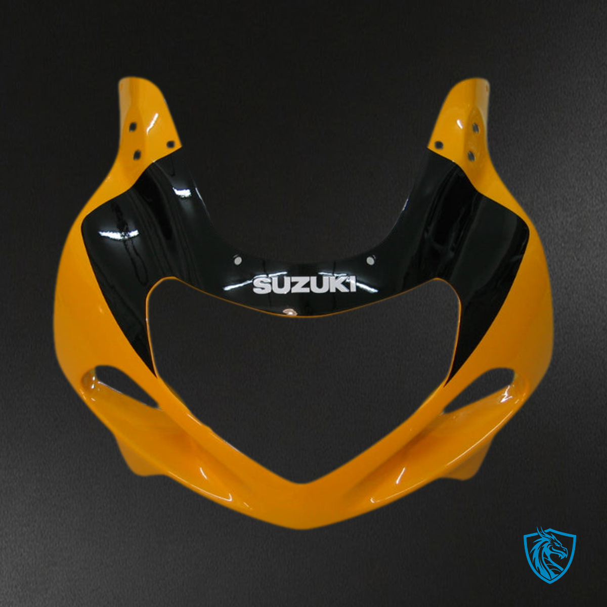 Suzuki GSXR 750 (2000-2003) Gloos Yellow & Black Fairing Kit - Aftermarket ABS Bodywork