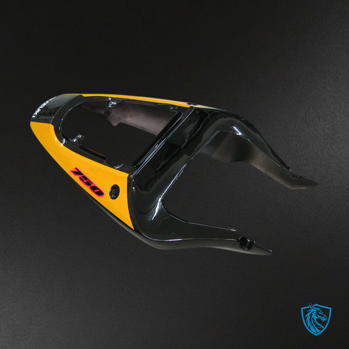 Suzuki GSXR 750 (2000-2003) Gloos Yellow & Black Fairing Kit - Aftermarket ABS Bodywork