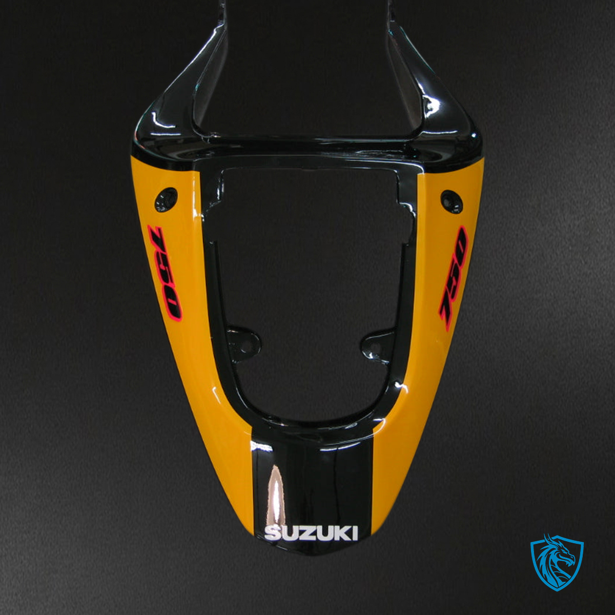 Suzuki GSXR 750 (2000-2003) Gloos Yellow & Black Fairing Kit - Aftermarket ABS Bodywork