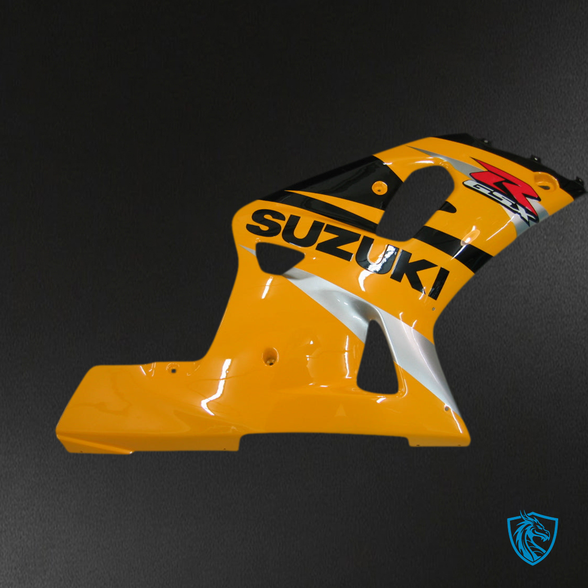 Suzuki GSXR 750 (2000-2003) Yellow, Black & Red Injection Fairing Kit | ABS Bodywork