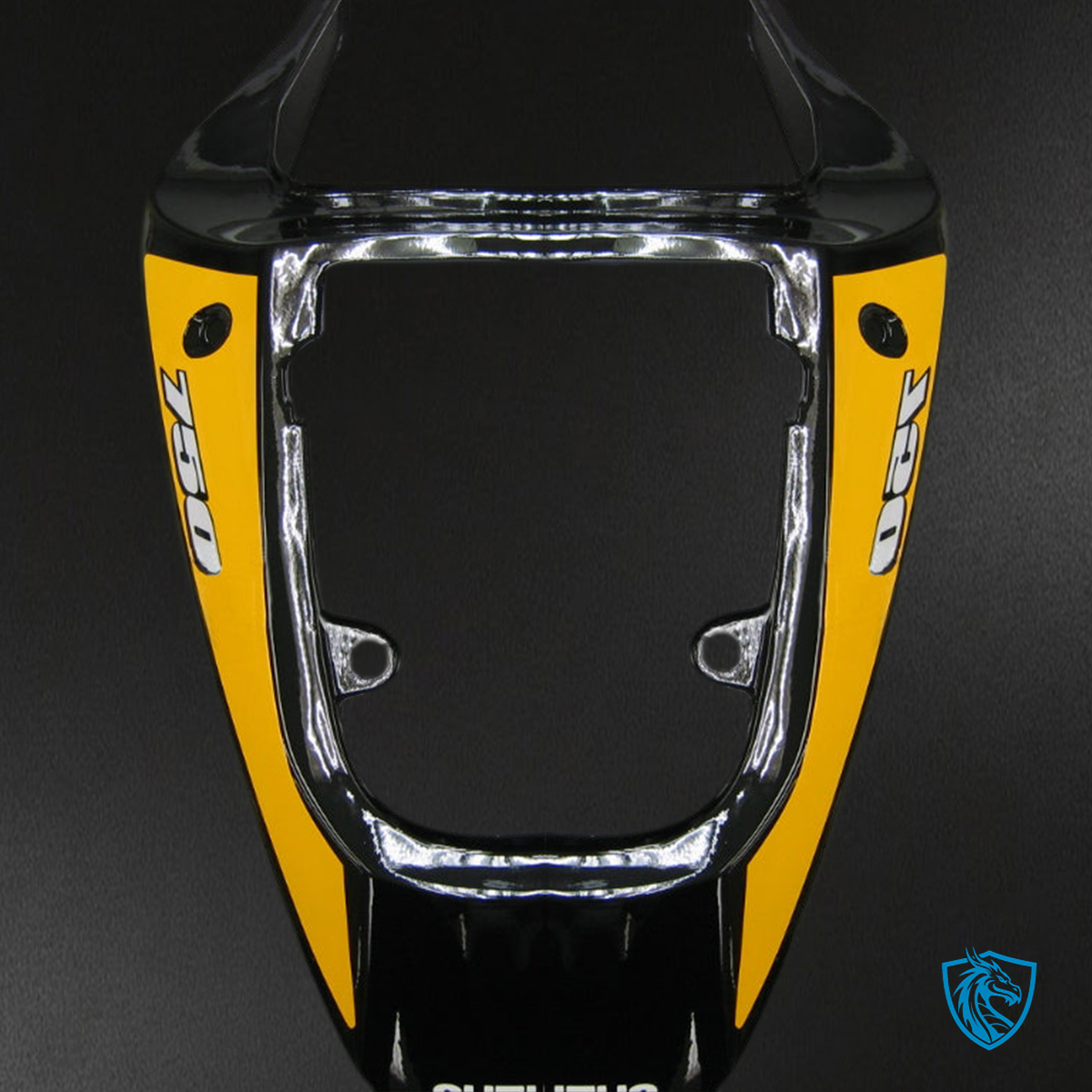 Suzuki GSXR 750 (2000-2003) Gloos Yellow, Black & White - MERGEment Motorcycle Fairings Kit