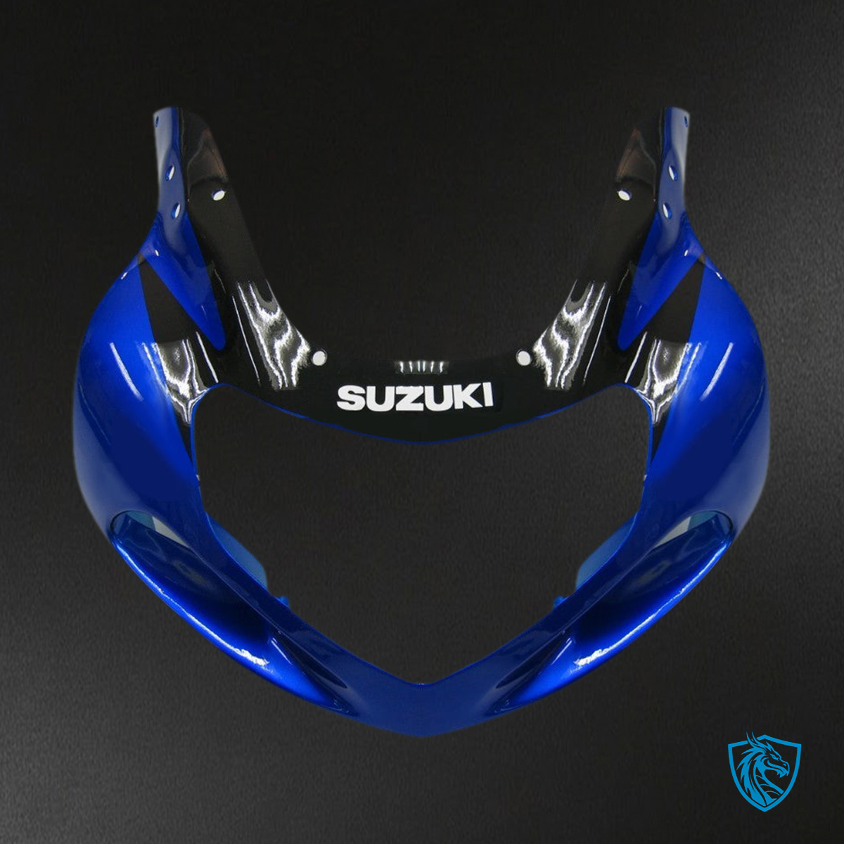 Suzuki GSXR 750 (2000-2003) Blue, Black & Green Generic Fairing Kit - Aftermarket ABS Bodywork